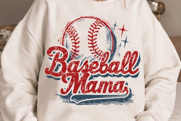 Download Baseball Mama Distressed Style - Distressed style Collection